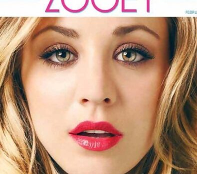 Kaley Cuoco en Zooey Magazine 2012
