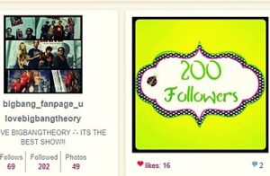 Bigbang Fanpage, una web amiga en Instagram