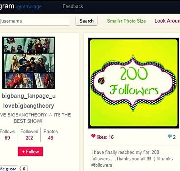 Bigbang Fanpage, una web amiga en Instagram