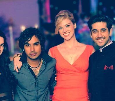 Las vacaciones de Kunal Nayyar, un taxi y Wonder Woman