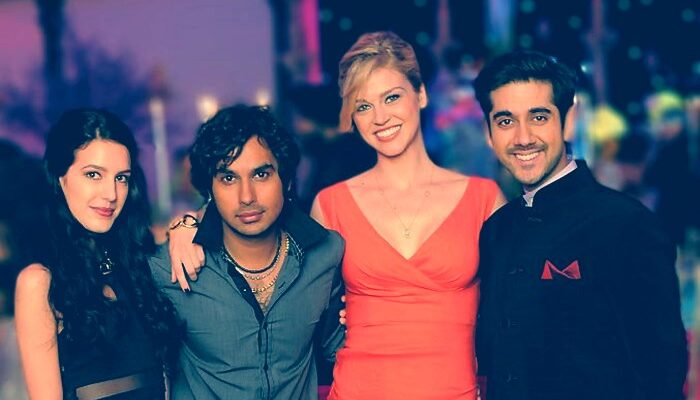 Las vacaciones de Kunal Nayyar, un taxi y Wonder Woman
