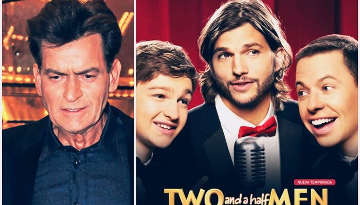 Buscando rating para el final de de Two and a  Half Men: boda gay y la resurección de Charlie Harper