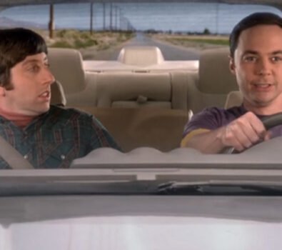 Sheldon y su inesperada decisión de romper las reglas de tránsito
