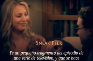 Sneak Peek | Diccionario seriéfilo