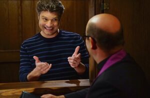 «Living Biblically» —Viviendo según la Biblia— de Johnny Galecki, apuesta a lo seguro, aunque quizás no sea tan divertida