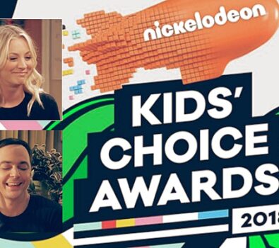 Tres nominaciones para The Big Bang Theory, Jim Parsons y Kaley Cuoco en los Kids’ Choice Awards 2018
