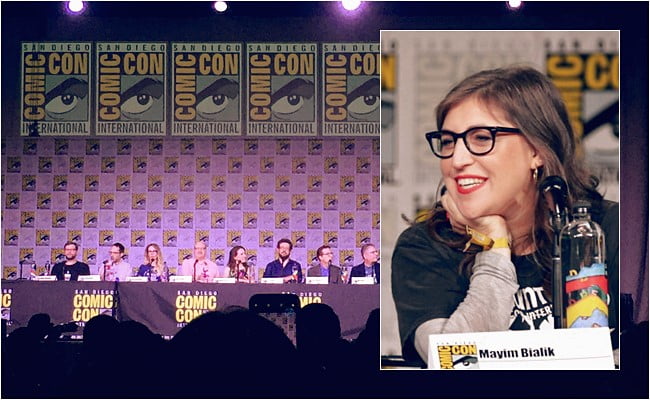 [SDCC18] Mayim Bialik: «La boda fue más que la suma de sus partes»,  Y otra vez el vestido, los bebés Shamy y la Superasimetría