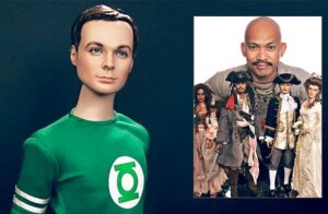 ¡Una réplica exacta de Sheldon Cooper! El arte de las figuras de acción hiperrealistas de celebridades
