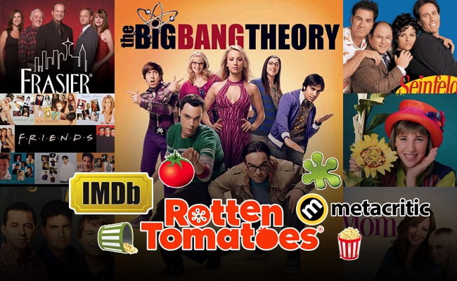 The Big Bang Theory en Rotten Tomatoes y otros sitios de medición de calidad de las series de televisión