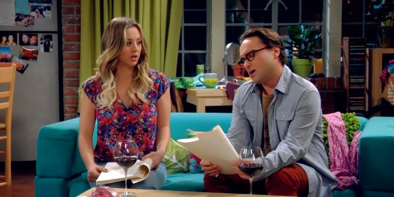 Kaley Cuoco y Johnny Galecki