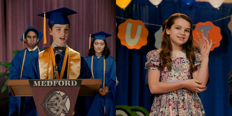 Sheldon y Missy se gradúan