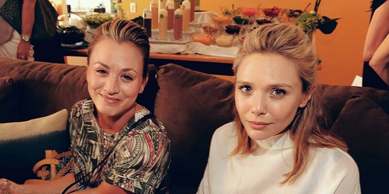 Elizabeth Olsen revela sin querer a Kaley Cuoco que está casada