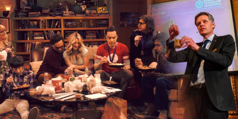 El Comité del Nobel reconoce a The Big Bang Theory al anunciar a los ganadores del premio de Física de 2019