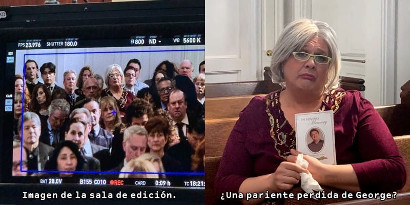 La última aparición de George (Lance Barber)